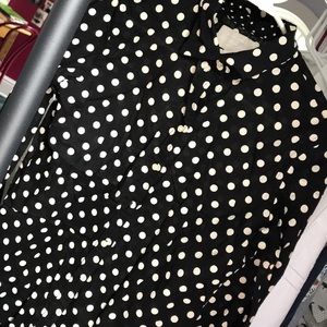 Soft White Dots Shirt